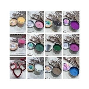 Handmade‎ candle - sugar plum 8oz
